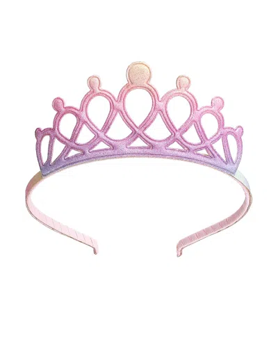 Sweet Wink Girls' Tiara Headband - Little Kid, Big Kid In Pastel Rainbow