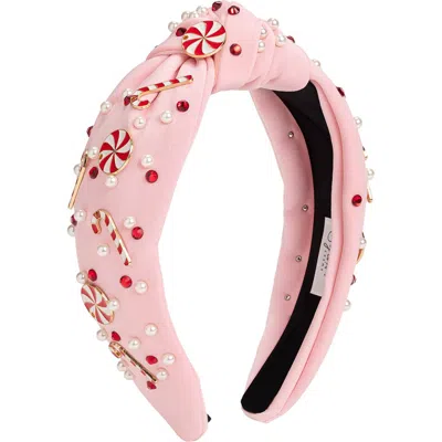 Sweet Wink Headband In Pink