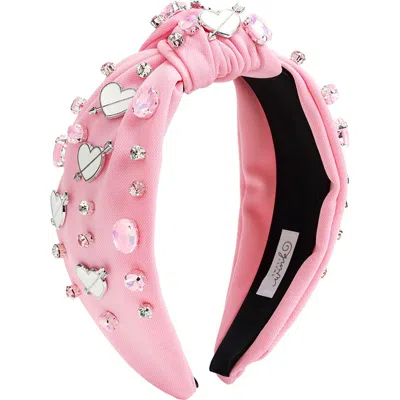 Sweet Wink Headband In Pink