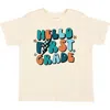 Sweet Wink Boys' Hello Second Grade Short Sleeve T-shirt - Little Kid, Big Kid In Neutral