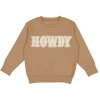 Sweet Wink Howdy Patch Sweatshirt In Brown