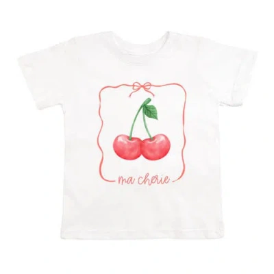 Sweet Wink Kids'  Ma Cherie Short Sleeve T-shirt In White
