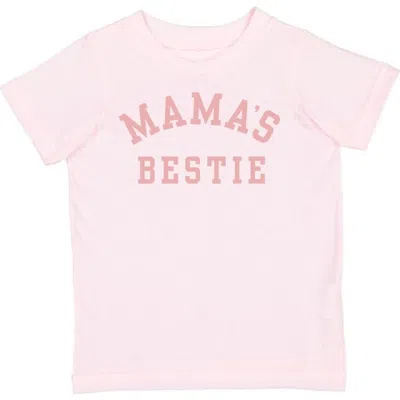 Sweet Wink Kids'  Mama's Bestie Short Sleeve T-shirt In Pink