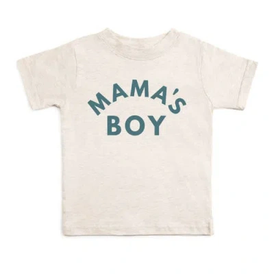 Sweet Wink Kids'  Mama's Boy Short Sleeve T-shirt In Neutral