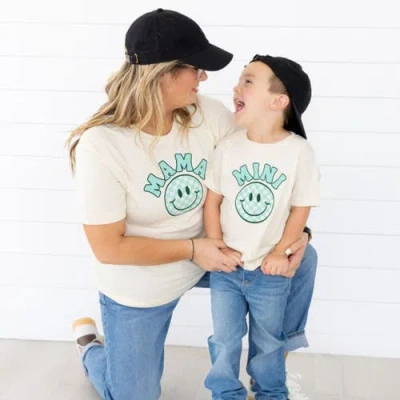 Sweet Wink Kids'  Mini Smiley Checker Short Sleeve T-shirt In Multi