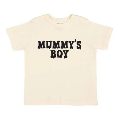 Sweet Wink Babies'  Mummy's Boy Halloween Short Sleeve T-shirt In Neutral