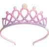 Sweet Wink Pastel Rainbow Tiara Headband In Multicolor