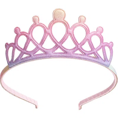 Sweet Wink Babies'  Pastel Rainbow Tiara Headband In Multicolor