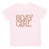 Sweet Wink Pearl Bday Girl Patch Short Sleeve T-shirt In Pink