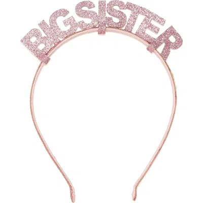 Sweet Wink Babies'  Pink Big Sister Headband