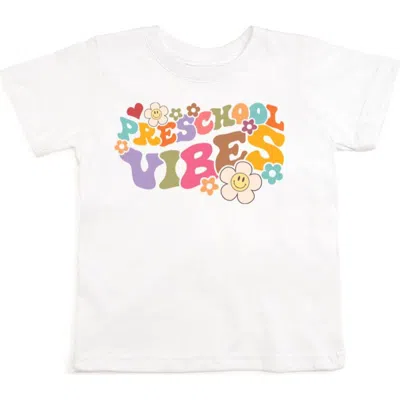 Sweet Wink Kids'  Preschool Retro Short Sleeve T-shirt In White