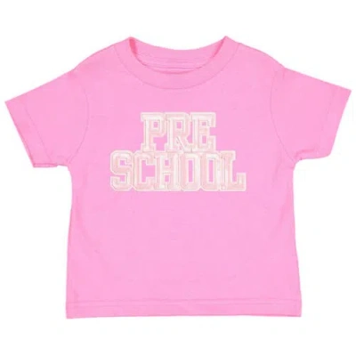Sweet Wink Kids'  Preschool Sequin Patch Short Sleeve T-shirt In Pink