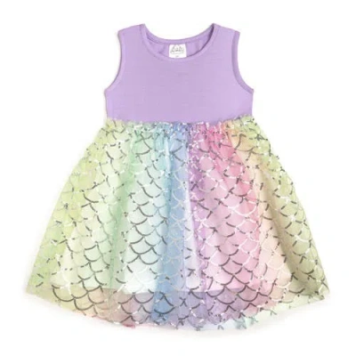 Sweet Wink Kids'  Rainbow Mermaid Tank Tutu Dress