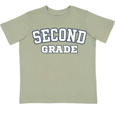 Sweet Wink Kids'  Second Grade Varsity Short Sleeve T-shirt In Green