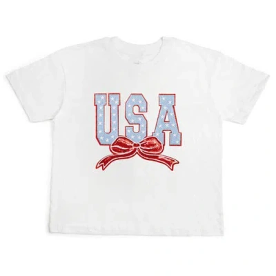 Sweet Wink Short Sleeve T-shirt In White