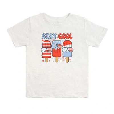 Sweet Wink Kids'  Stay Cool Short Sleeve T-shirt In Gray