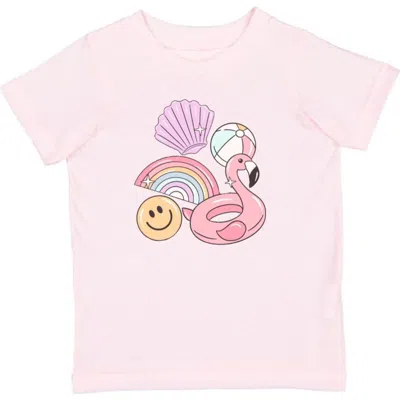 Sweet Wink Kids'  Summer Fun Short Sleeve T-shirt In Pink