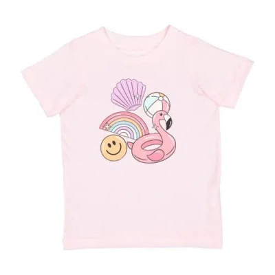 Sweet Wink Babies'  Summer Fun Short Sleeve T-shirt In Pink