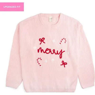 Sweet Wink Sweater In Pink