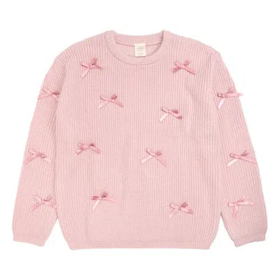 Sweet Wink Sweater In Pink
