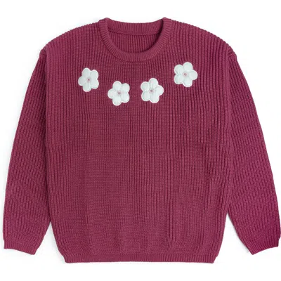 Sweet Wink Sweater In Purple