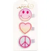 Sweet Wink Tie Dye Clip Set In Multicolor