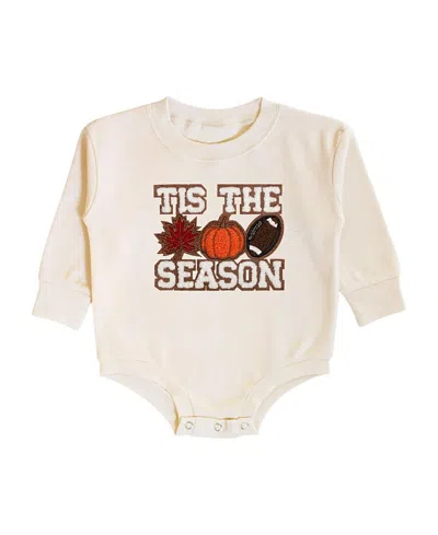 Sweet Wink Tis The Season Pumpkin Patch Long Sleeve Romper - Baby In Multi