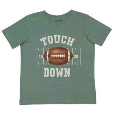 Sweet Wink Babies'  Touchdown Short Sleeve T-shirt In Green