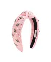 Sweet Wink Headband In Purple