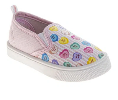 Sweethearts Babies'  Conv. Hearts Slip-on 5-10 In Neutral