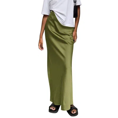 Sweetkama Jade Long Skirt In Green