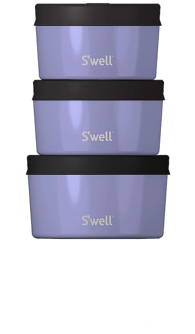 S'well 6pc Canister Set In Hillside Lavender