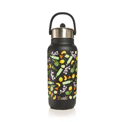S'well Aqua X Lisa Says Gah Explorer Bottle, 32 Oz. In Black