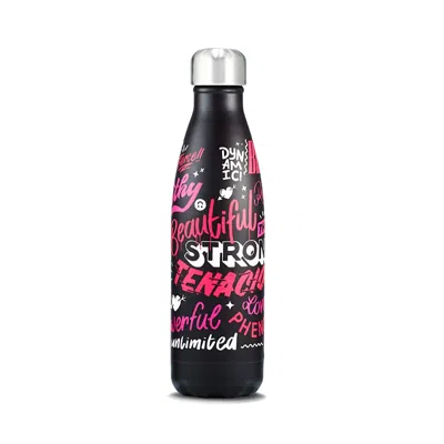 S'well Ghostly Ferns Message Bottle - Exclusive In Black