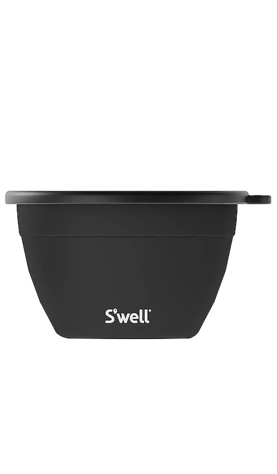 S'well Salad Bowl Kit In Black Onyx