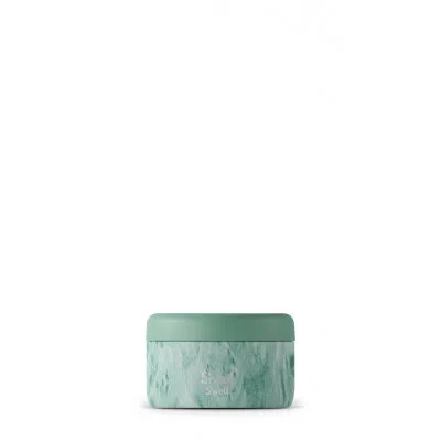 S'well Stainless Steel Triple-layered Vacuum-insulated 10 Oz. Snack Container In Peppermint Tree