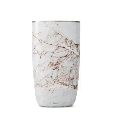 S'well Stainless Steel Triple-layered Vacuum-insulated Wine Chiller In Calacatta Gold
