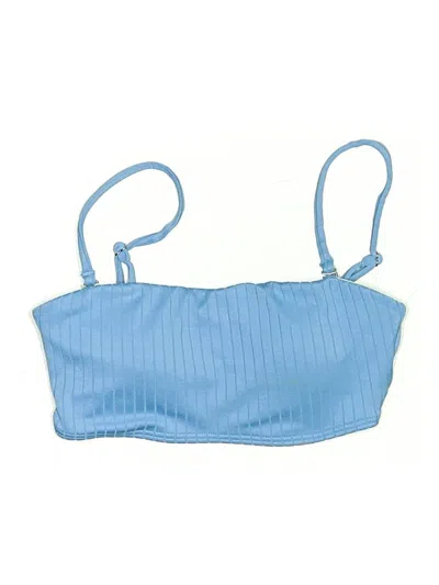 Pre-owned S'well Swimsuit Top Blue Swimwear