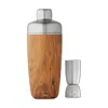 S'well Teakwood Shaker Set, 18 Oz. In Brown