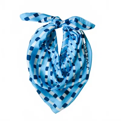 Swells Printed Gameday Scarf In Blue