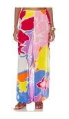 S/w/f Printed Balloon Pants In Multi