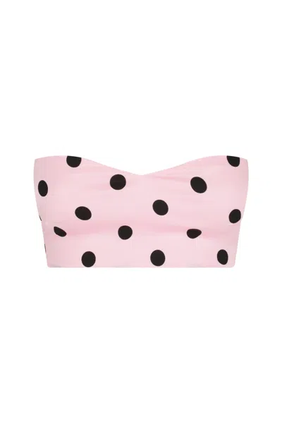 S/w/f Boutique Bandeau Crop In Pink