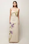 S/w/f Boutique Bow Front Maxi In Multi