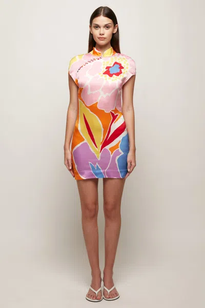 S/w/f Boutique Cheongsam Mini In Multi