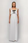 S/w/f Boutique Classic Bow Maxi In White