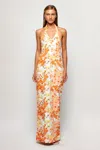 S/w/f Boutique Column Maxi In Orange
