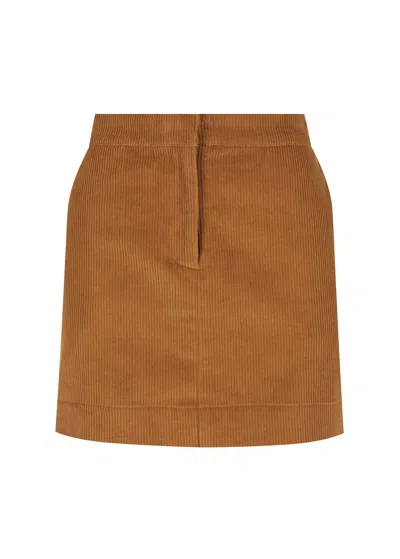 S/w/f Boutique Corduroy Mini In Brown