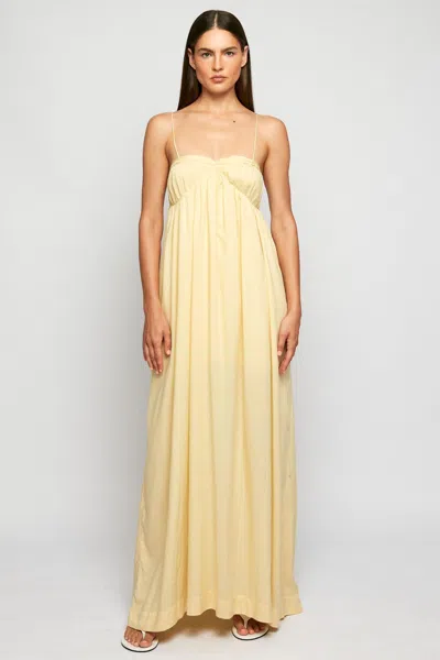 S/w/f Boutique Drop Maxi In Yellow
