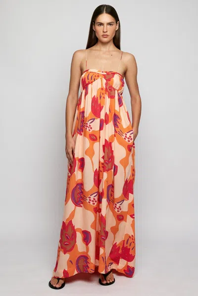 S/w/f Boutique Drop Maxi In Orange