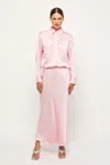 S/w/f Boutique Embroidered Western Midi In Pink